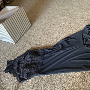 Prom dress - 5 - gray/ blue